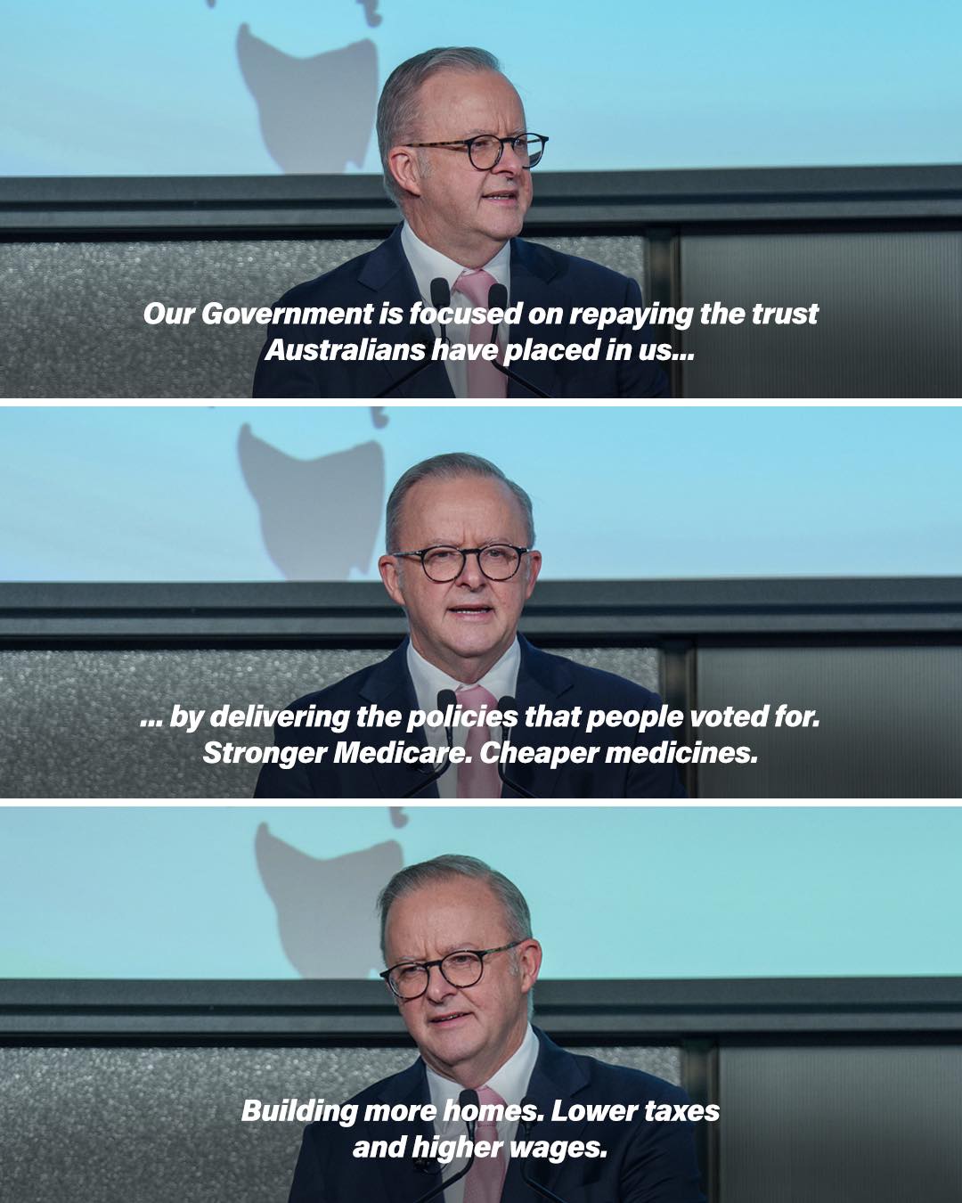 Labor is focused on delivering for Australians....