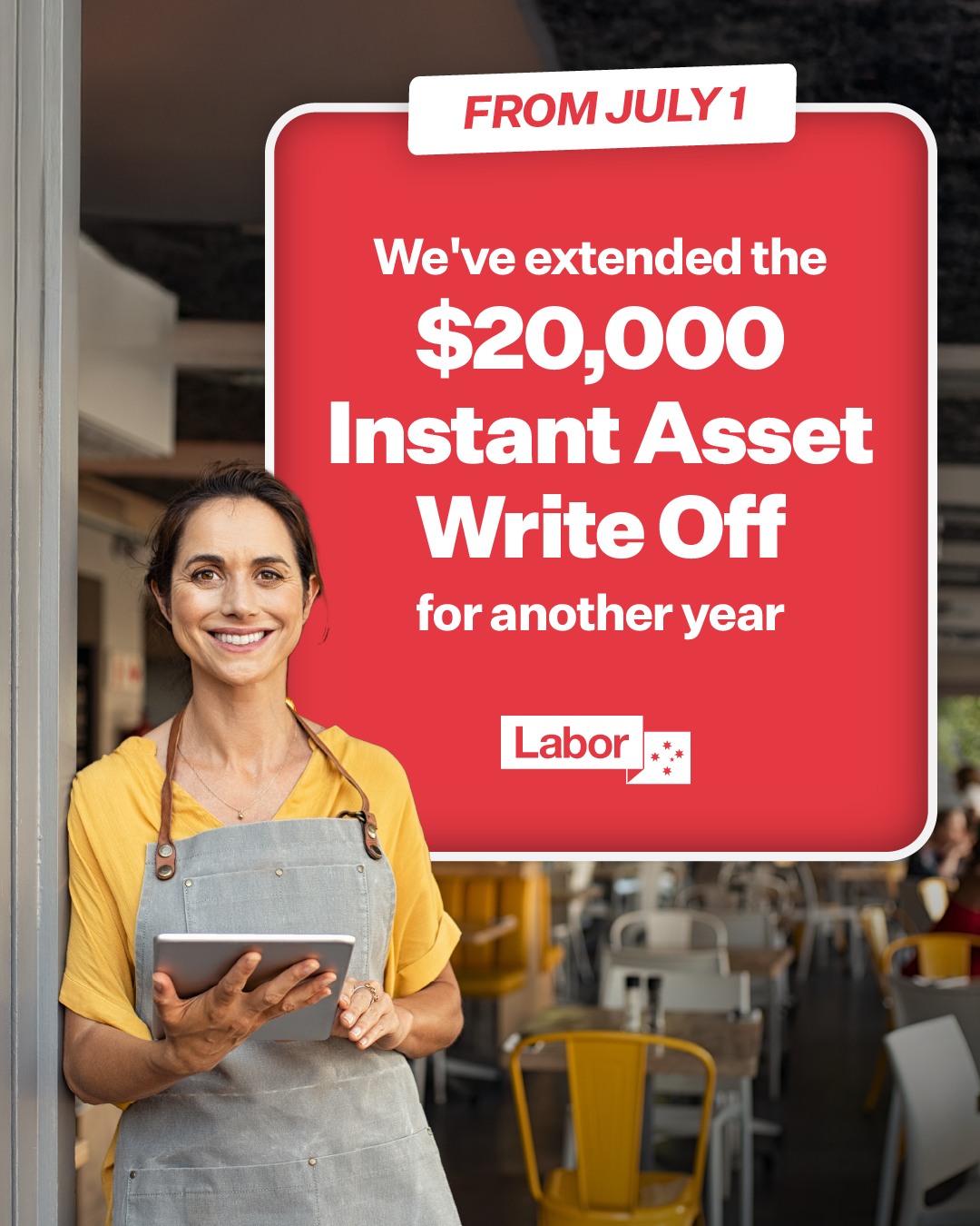 More support for small businesses....