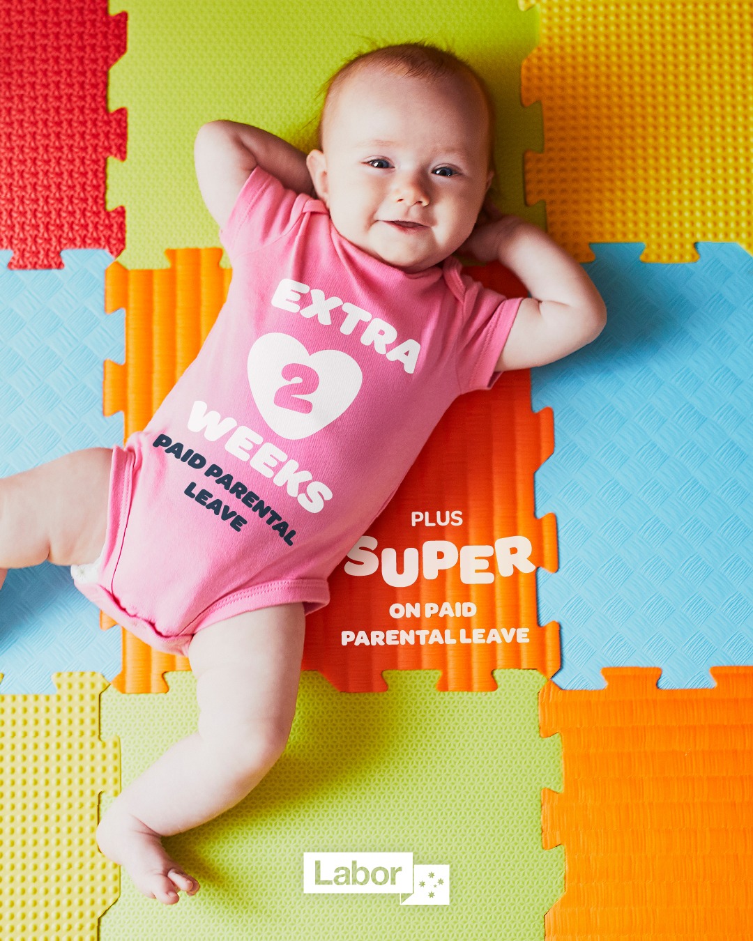 Australian Labor Party: More support for you and your growing family….