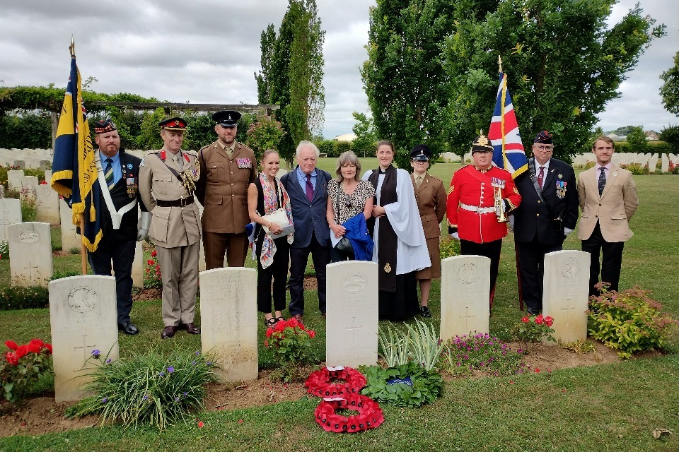 Graves of Three Normandy Soldiers Identified