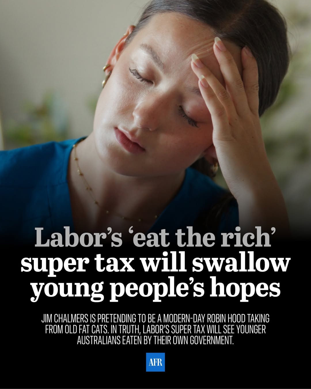 Labor’s super tax won’t eat the rich, but eat the young by denying their aspirat...