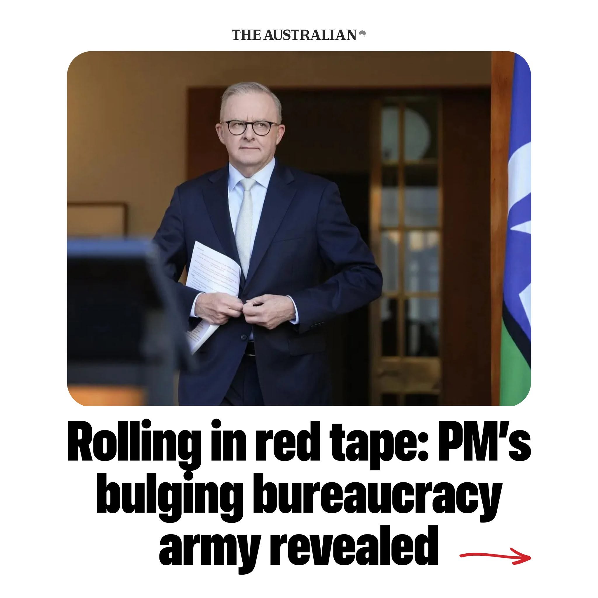 The economy is stalling but the bureaucracy is booming....