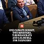 When Australians are struggling with high energy prices, sending 75 officials to...