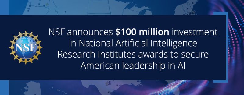NSF Invests $100M in AI Research Institutes