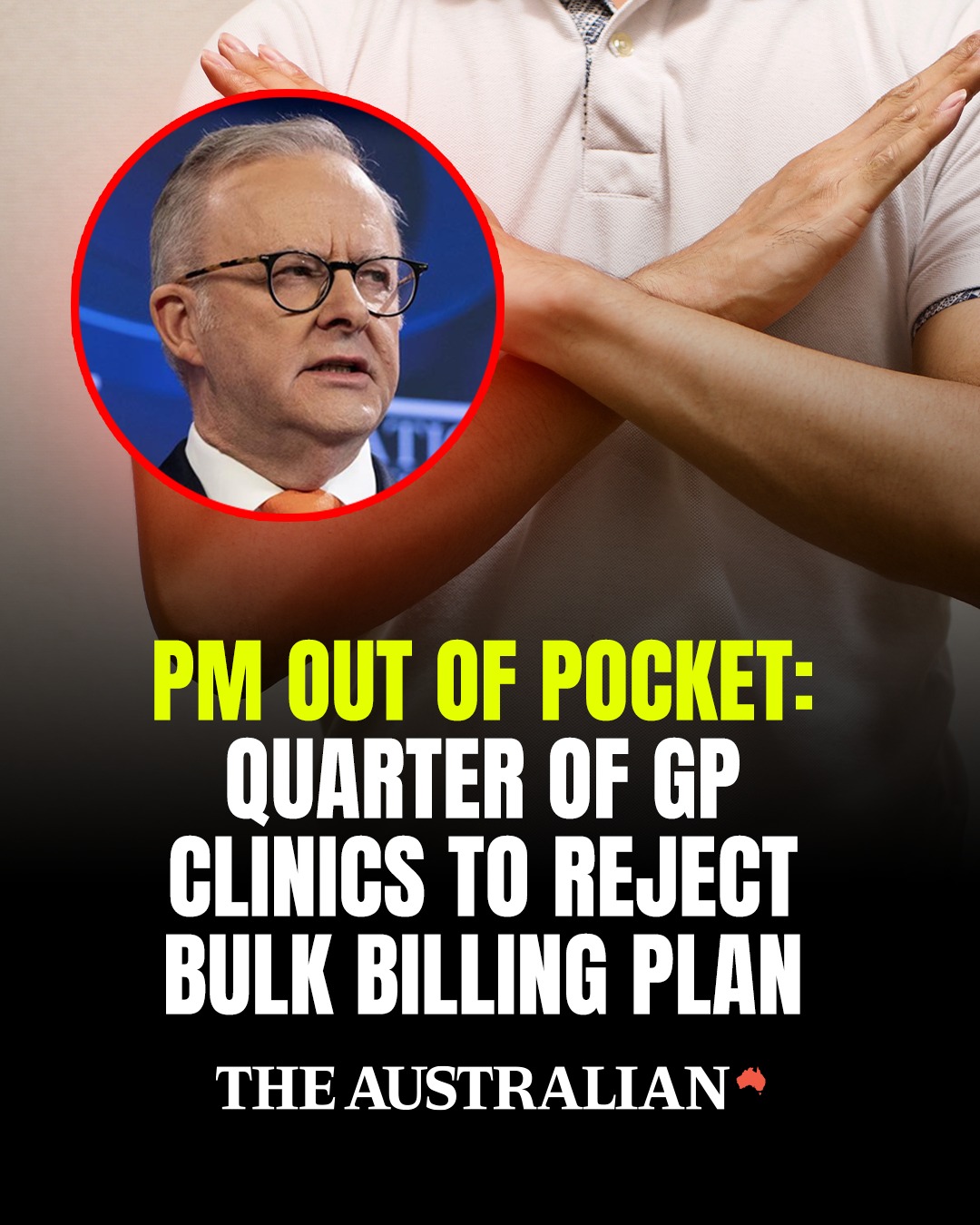 In regional Australia it’s even harder to be bulk billed....