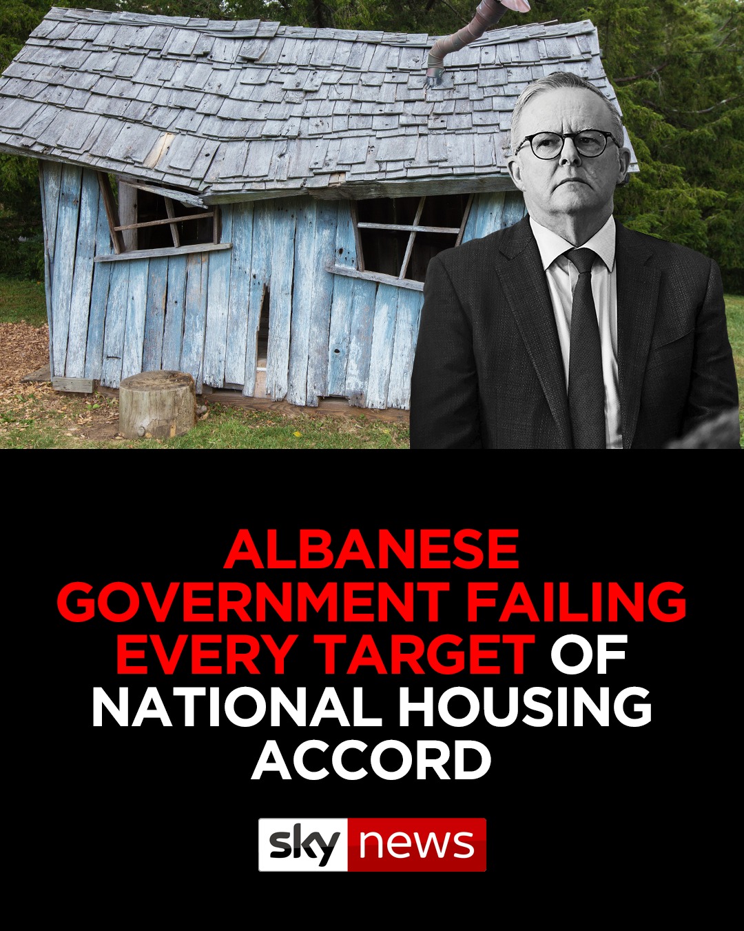 Labor promised 1.2 million new homes, but they’ve failed to deliver even the fir...