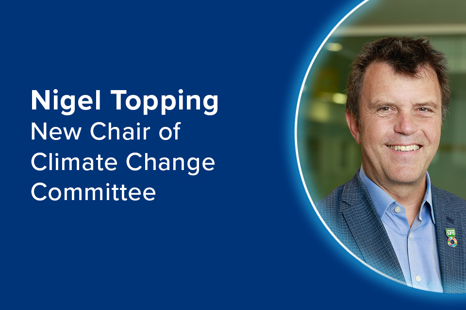 Nigel Topping CMG Named Climate Committee Chair