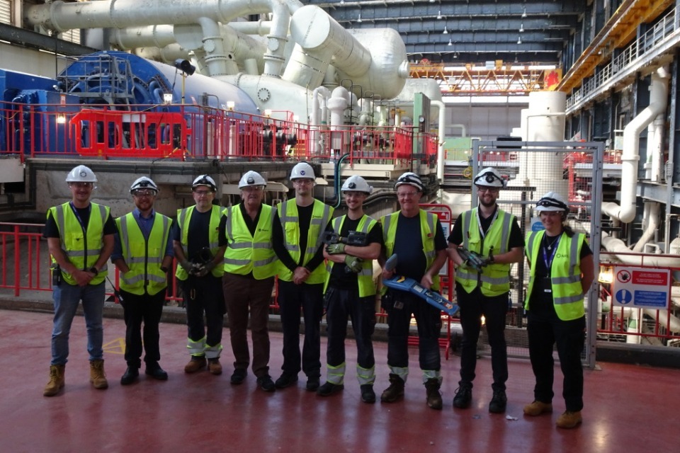 Oldbury Turbine Hall Cleared of Electrical Hazards