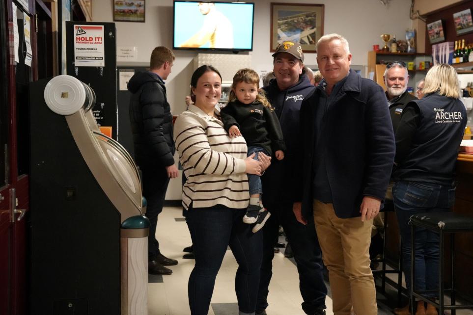Only Liberals Support Tasmania's Regions