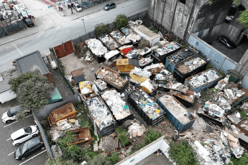 Skip Firm Fined £48k for Illegal Waste Site Operations