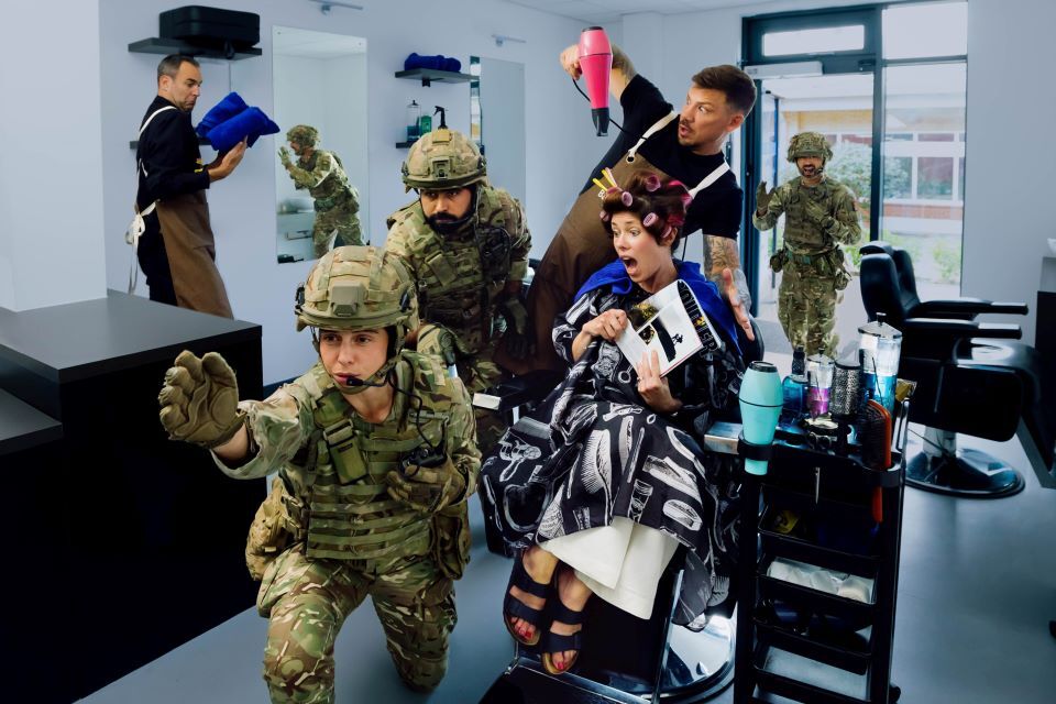 Striking Images Show Military Training Disruption Impact