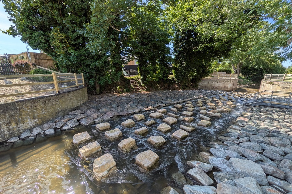 Suffolk Chalk Stream Fish Pass Completed, Boosts Fish