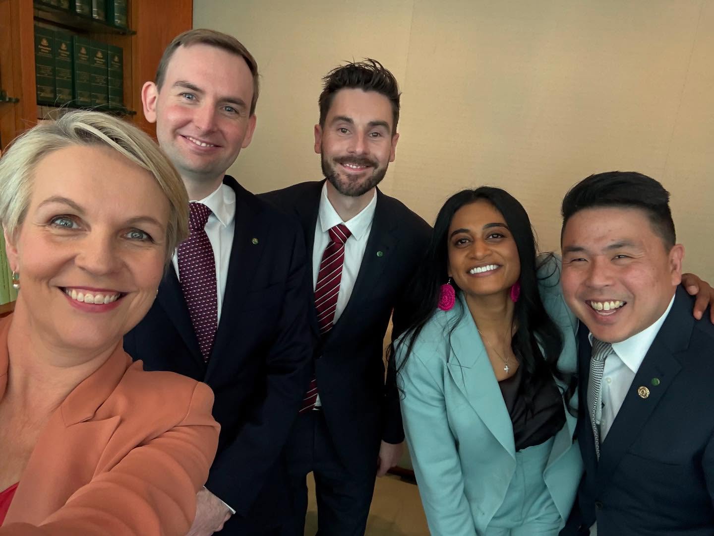 So inspired by our new MPs. These four just got up and delivered their first spe...