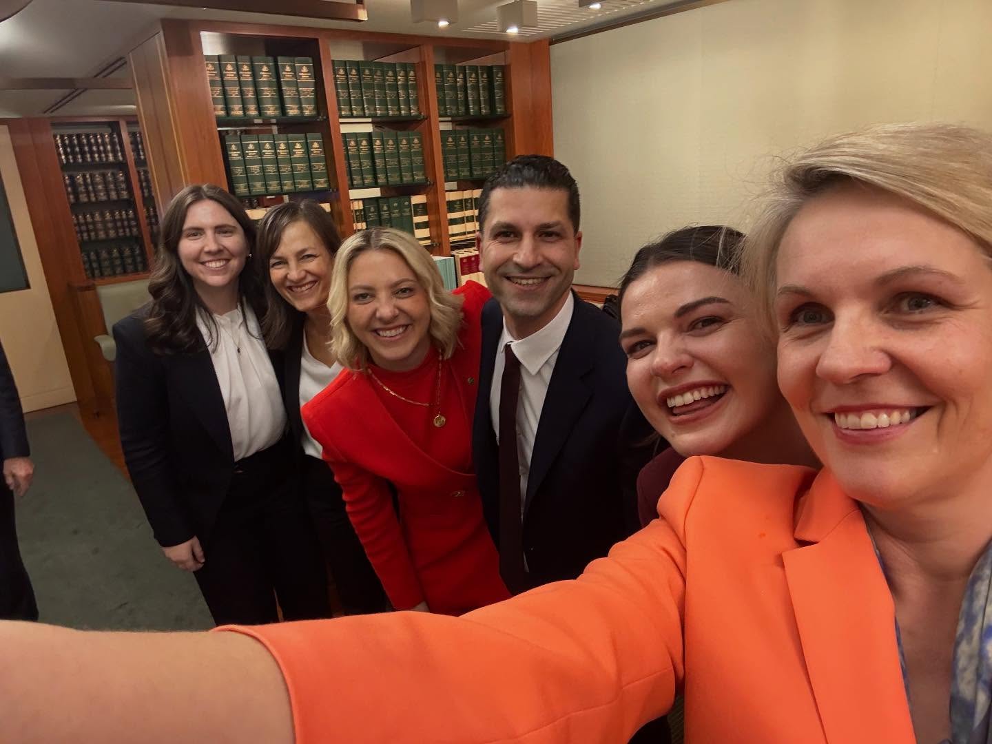 So proud of these five new MPs who delivered fantastic first speeches yesterday....