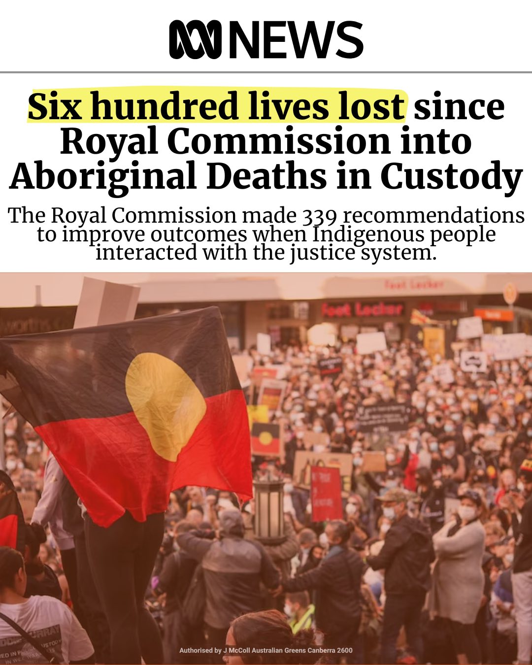 More than 600 First Nations deaths in custody since the Royal Commission, while ...