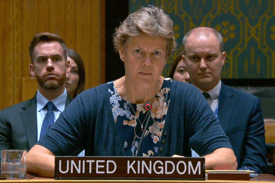 UK Condemns Israeli Aid System at UN Council