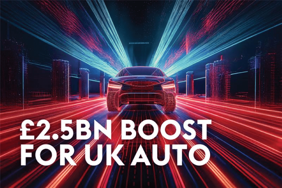 UK Gov Unveils £2.5bn DRIVE35 for Auto Industry Boost
