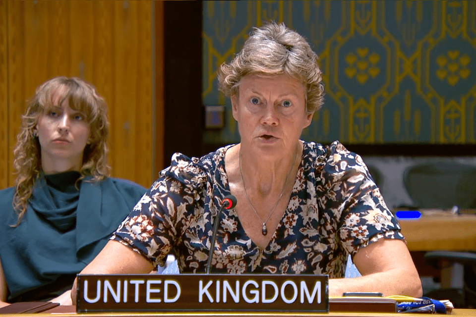 UK: Ukraine Seeks Peace, Putin Chooses War at UNSC