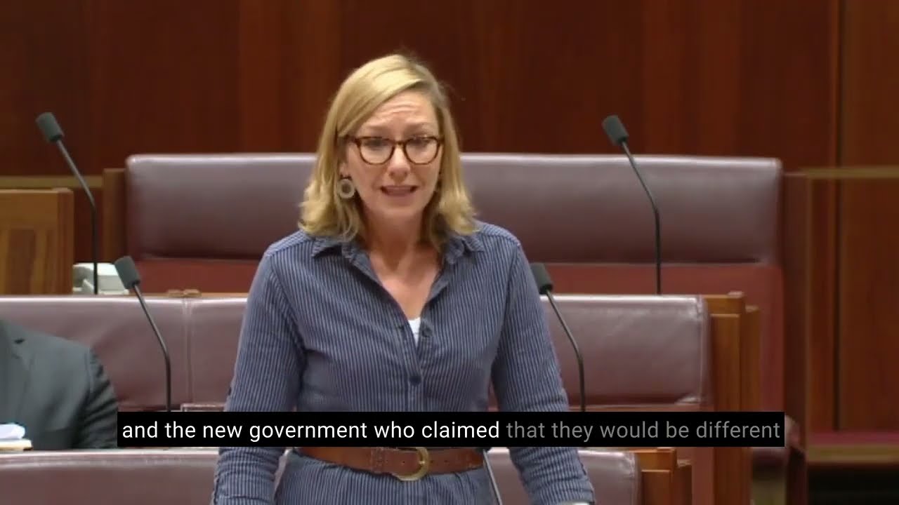 VIDEO: Australian Greens: Senator Larissa Waters calls out the Labor government on their treatment of the Great Barrier Reef