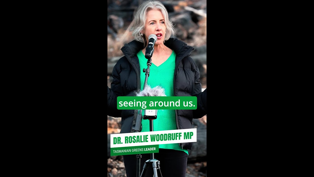 VIDEO: Tasmanian Greens: End native forest logging in Tasmania now!