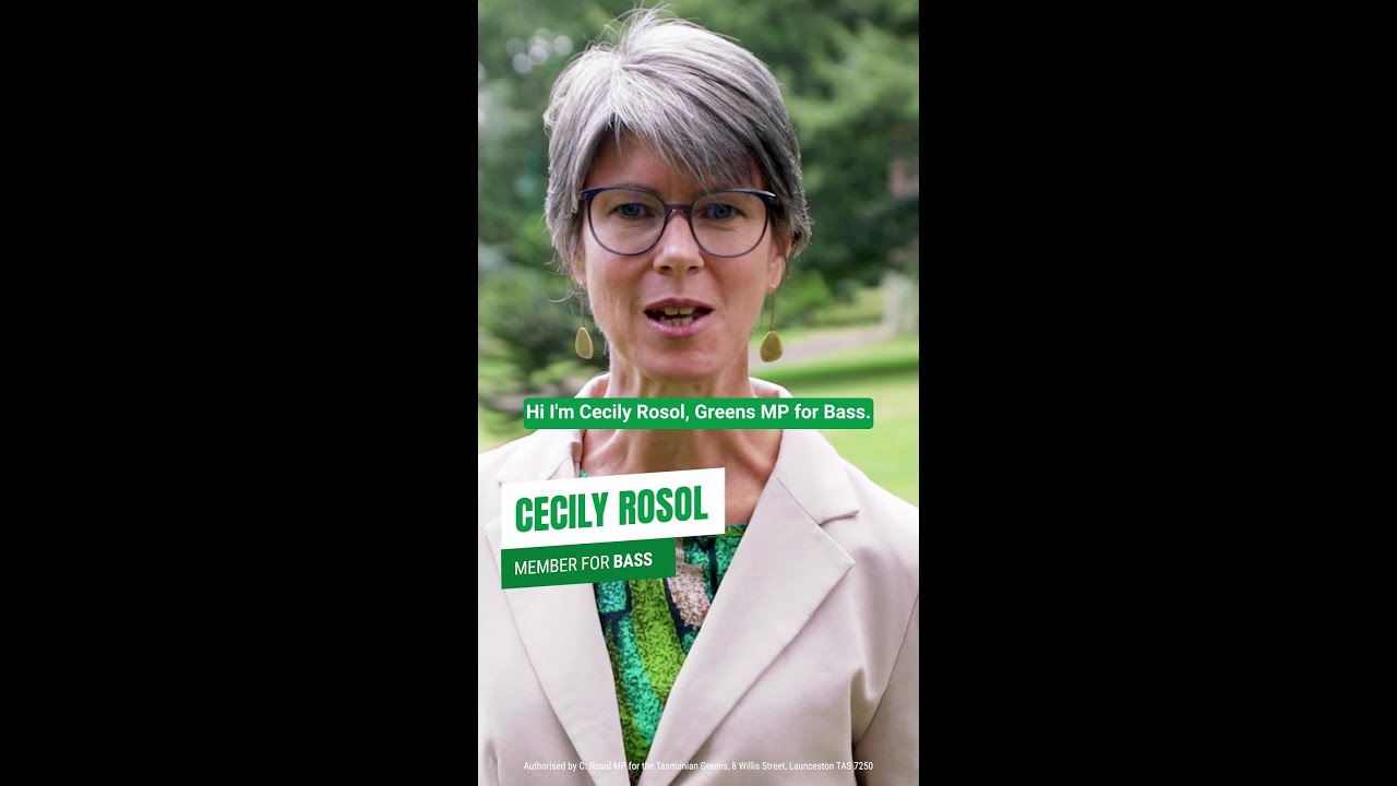 VIDEO: Tasmanian Greens: The Greens welcome the City of Launceston’s plan to double the urban tree cover of the city.