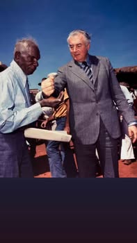 Australian Labor Party: On this day 50 years ago, Gough Whitlam and Vincent Lingiari made history. In re…