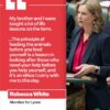 The new Member for Lyons Rebecca White MP is a fiercely proud Tasmanian and 'a c...