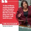 'The opportunity of a federal Labor government is that we listen to ordinary peo...