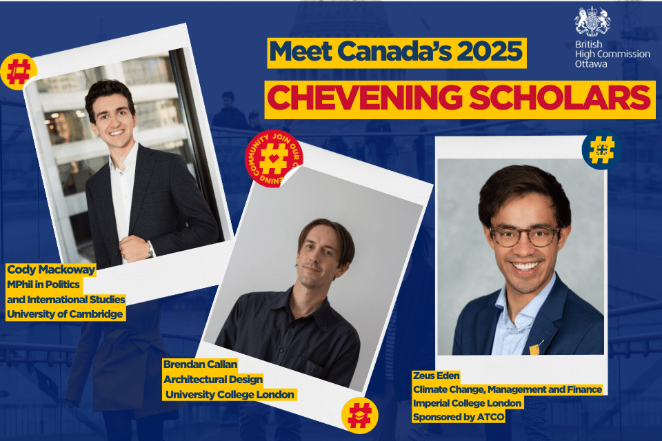 Chevening Scholarship: Canadian Winners Revealed