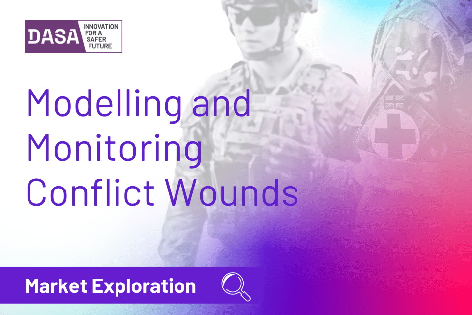 DASA Seeks Innovations in Conflict Wound Research
