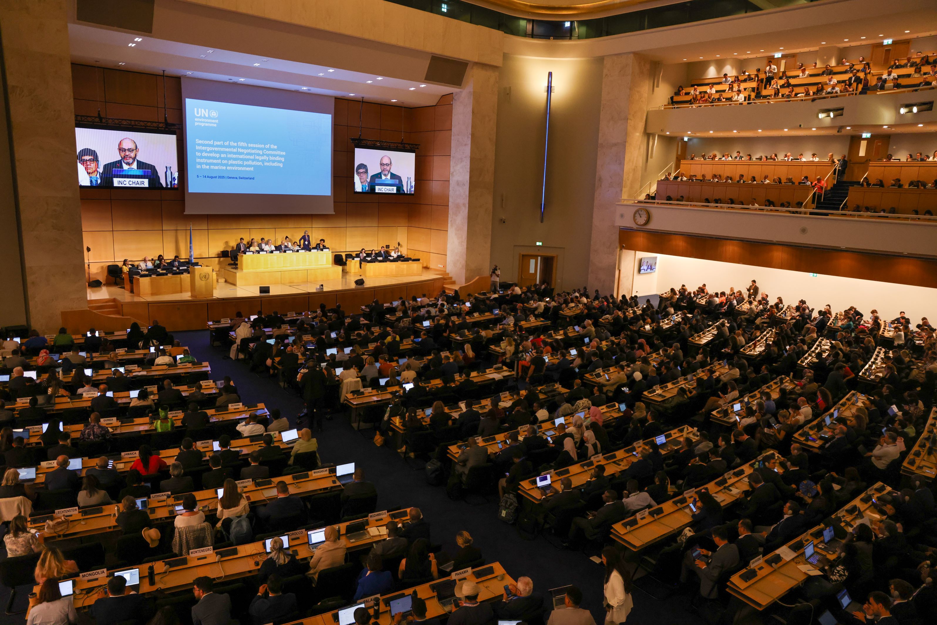 Global Plastic Treaty Talks Resume in Geneva