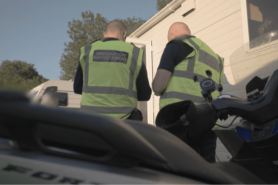 Hundreds Nabbed in Illegal Delivery Rider Crackdown