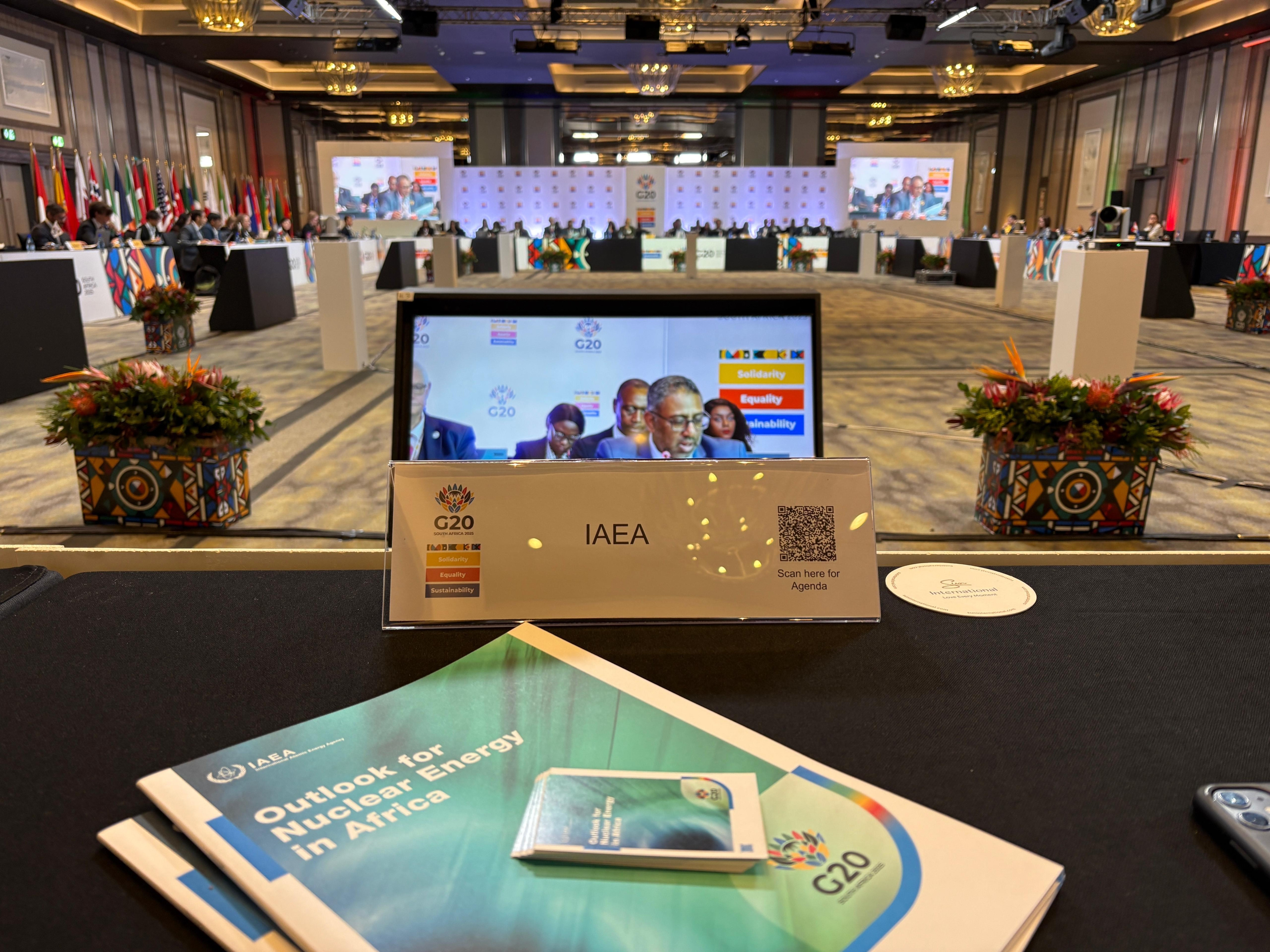 IAEA Unveils Nuclear Power Outlook for Africa at G20 9 August