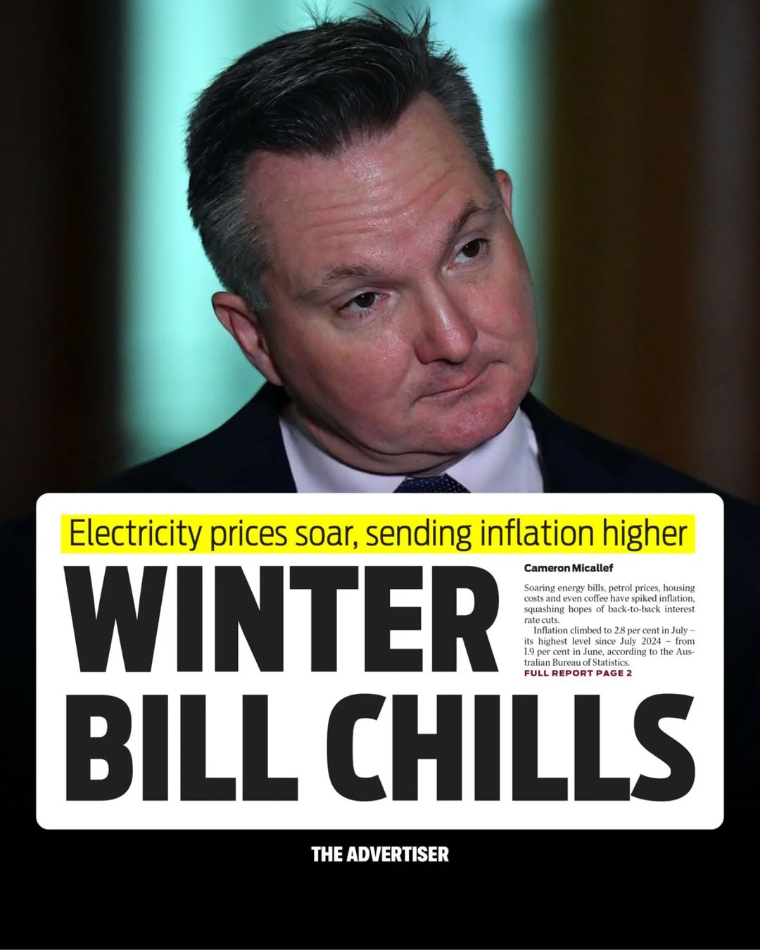 Liberal Party of Australia: Labor’s failure on energy has seen electricity bills jump 13 per cent in a singl…