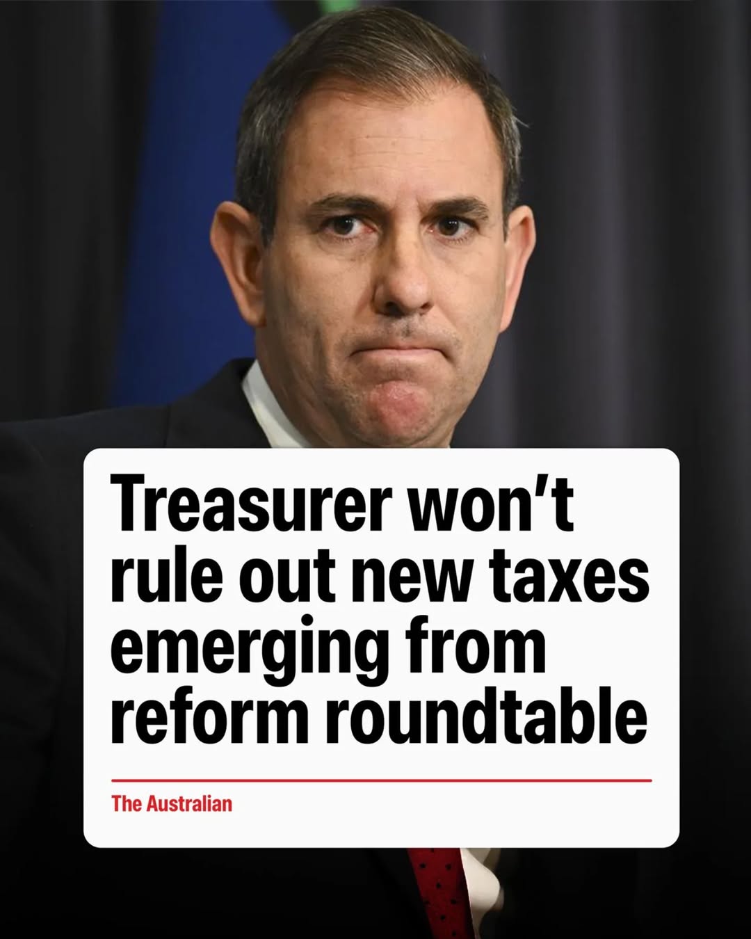 Liberal Party of Australia: Taxing Australians more isn’t reform….