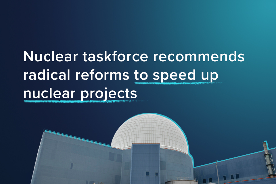 Nuclear Taskforce Targets Regulatory Barriers