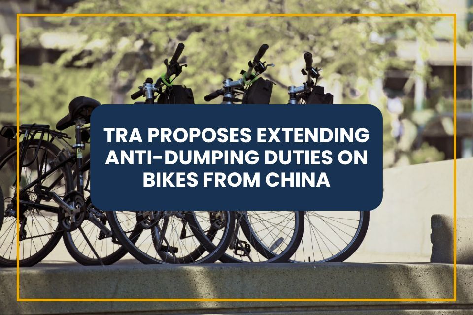 TRA Recommends Keeping Bike Anti-Dumping Tariff