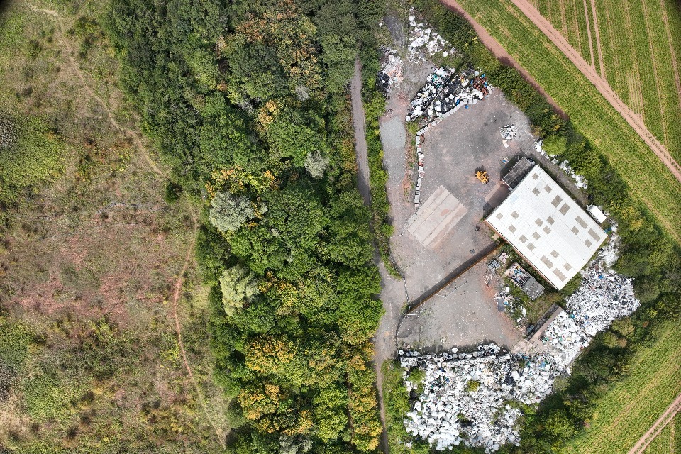 Telford Man Fined £1K for Illegal Waste Site Neglect