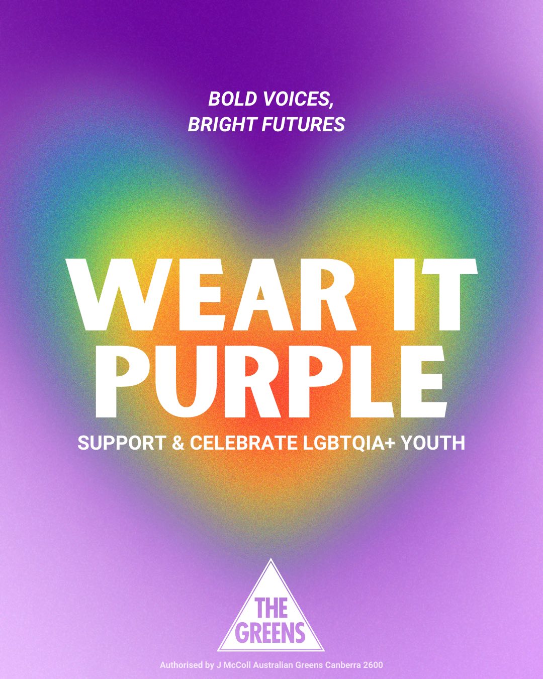 The Australian Greens: Happy #WearItPurple Day!…