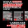 In the 9 months Labor has been sitting on this critical climate report, it has a...