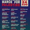 Join the Nationwide March for Palestine in your city this Sunday...