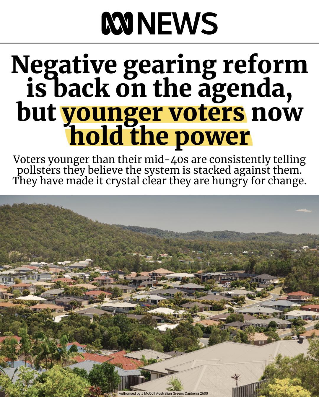 The Australian Greens: Young voters hold the power…