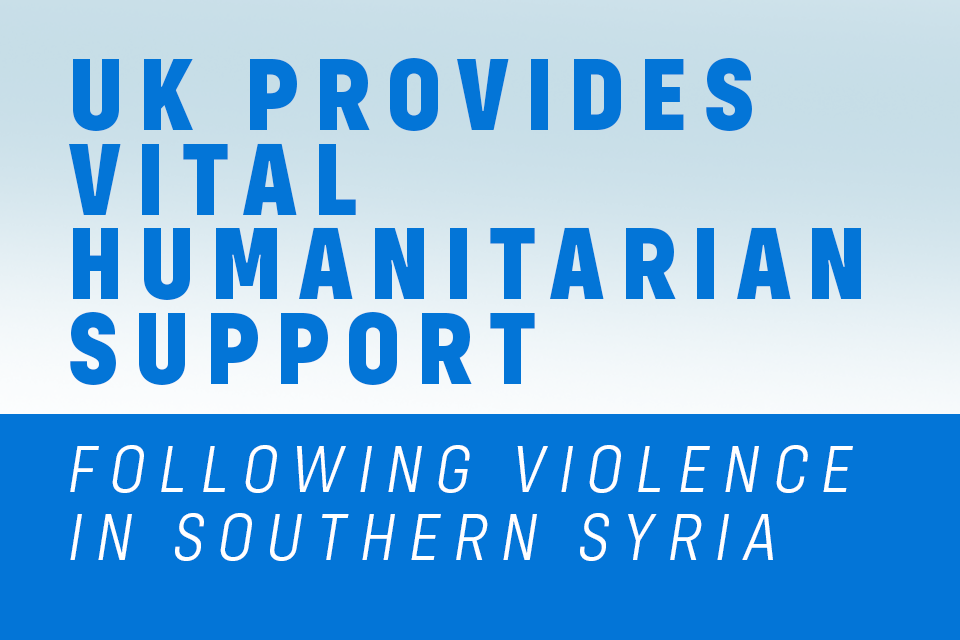 UK Aids 85,000 Syrians After Fresh Violence