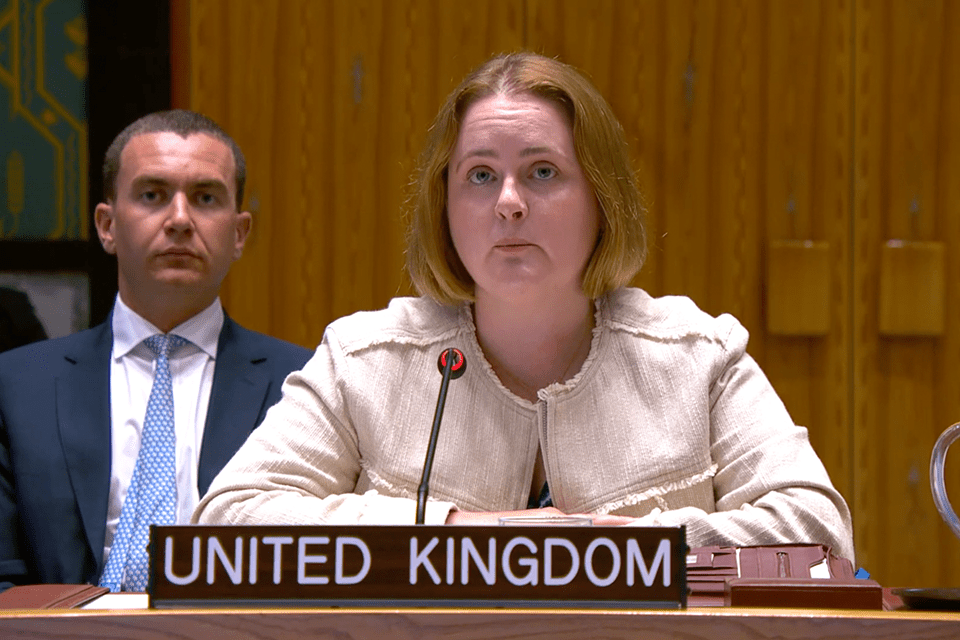 UK Urges Parties to Prioritize Security, Growth at UN