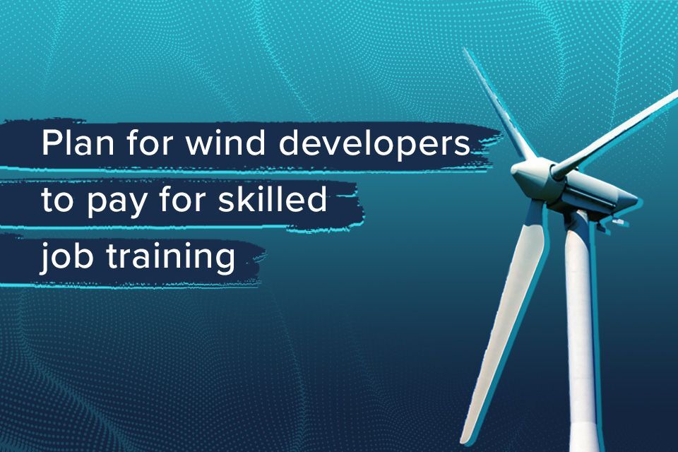 Wind Developers to Fund Skilled Job Training