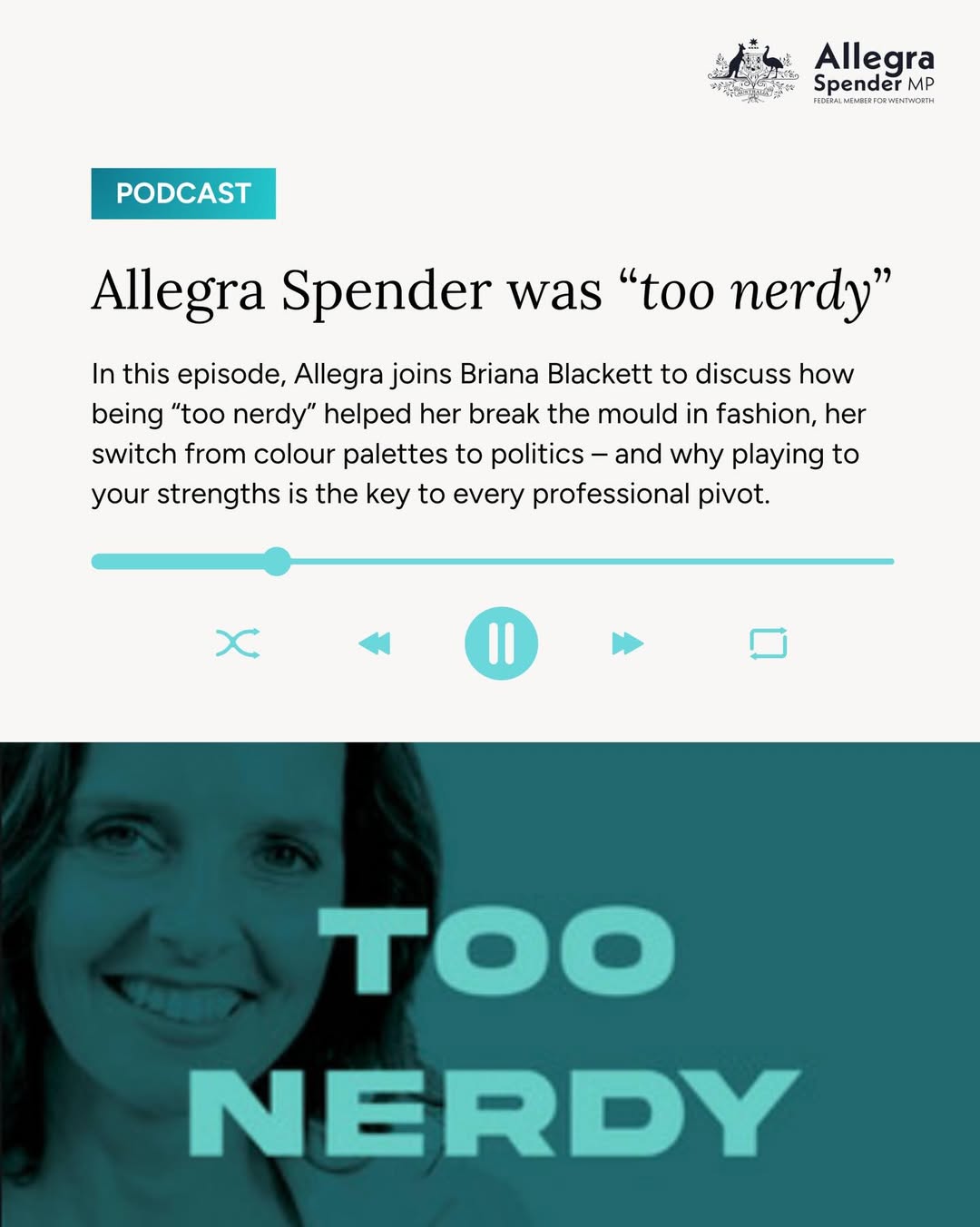 Last year @futurewomen asked me what I was “too much” of. I had lots of ideas from my...