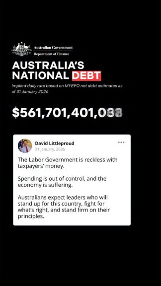 The Labor Government is reckless with taxpayers’ money....