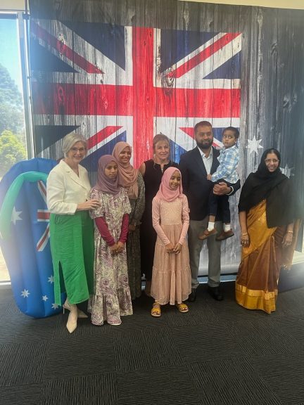 Always a privilege to mark Australia Day by welcoming new citizens and celebrating our...