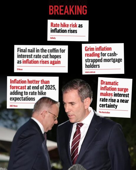 More bad news for Australians....