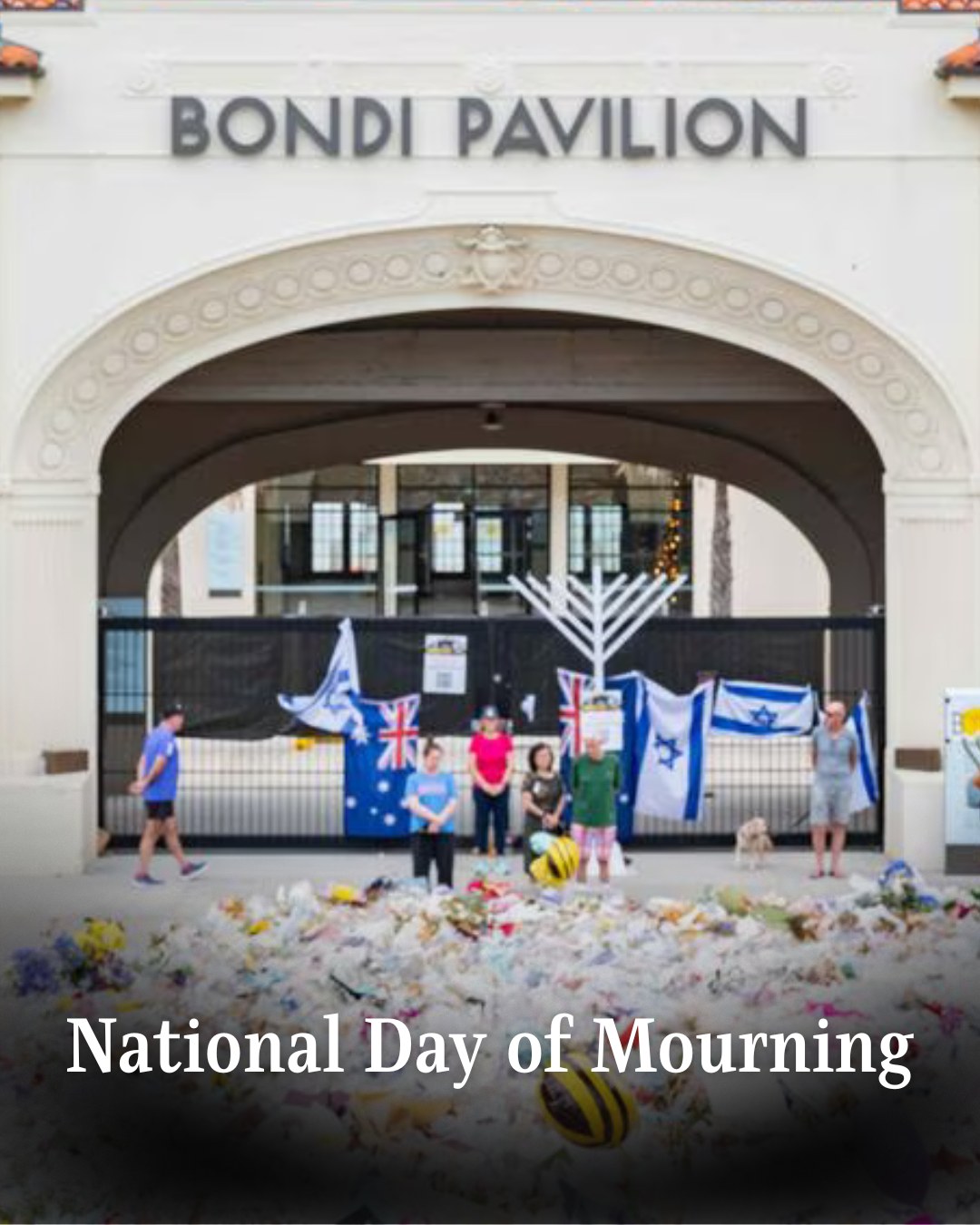 Today is a National Day of Mourning, 30 days on from the Bondi attack, to honour the 15...